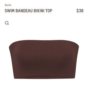 Skims Swim Bandeau Bikini Top